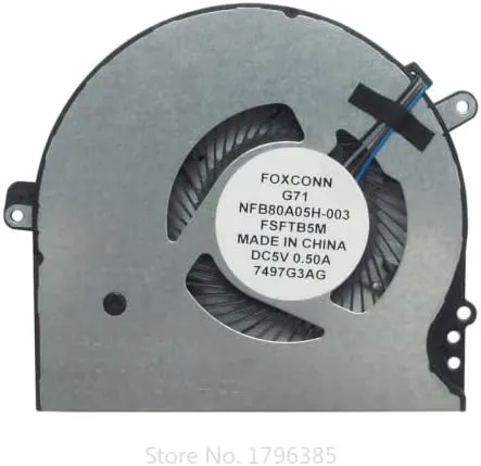 Laptop CPU Cooling Fan for Foxconn G71 NFB80A05H-003 FSFTB5M DC5V 0.5A New