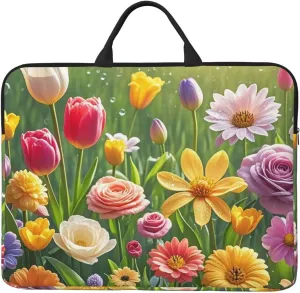 Laptop Shoulder Bag Messenger Bag Wild Elk silhouette Laptop Bag Computer Bag for Men Women