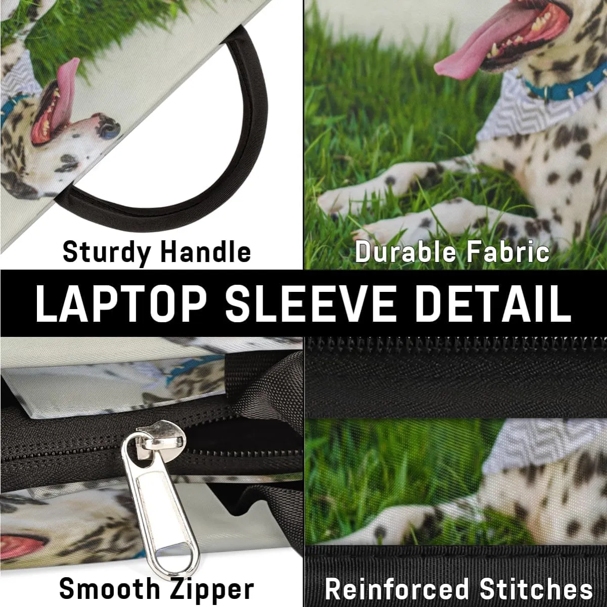 Laptop Sleeve Case for Women Men Laptop Bag Durable Travel Computer Carrying Bag with Handle Accessories Bags