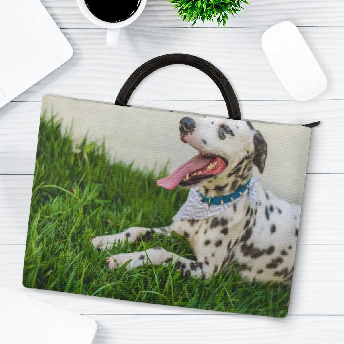 Laptop Sleeve Case for Women Men Laptop Bag Durable Travel Computer Carrying Bag with Handle Accessories Bags