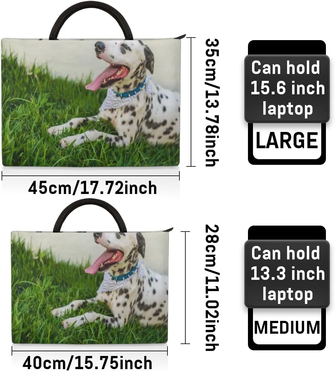 Laptop Sleeve Case for Women Men Laptop Bag Durable Travel Computer Carrying Bag with Handle Accessories Bags