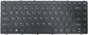Laptop Without Backlit Keyboard for Getac V138418HS1 V00 DT-RO 531090280049 Netherlands NL Black Frame New