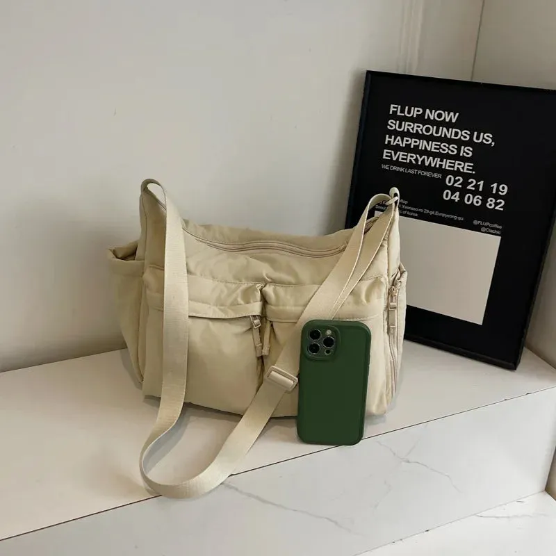 Large Capacity Nylon Waterproof Work Crossbody