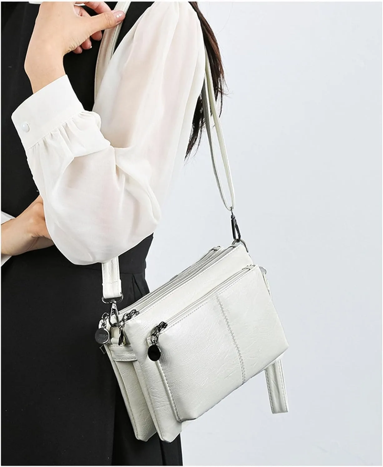 Large Capacity Phone Bag Crossbody Bag, Large Capacity Crossbody Bag for Women, Multiple Pockets Purse (06,M)