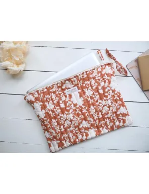 Large pouch (Nidhi Terracotta) matching large nappy bag