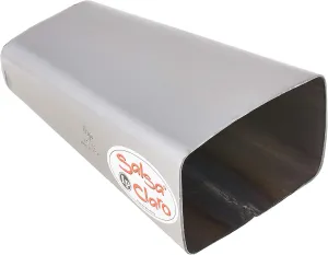 Latin Percussion ES-13 Salsa Claro Bongo Handheld, Silver