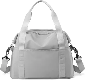 LENGO Women's Lightweight Crossbody Gym Bag - Large Capacity Tote Shoulder Bag for Sports, Travel, and Daily Use
