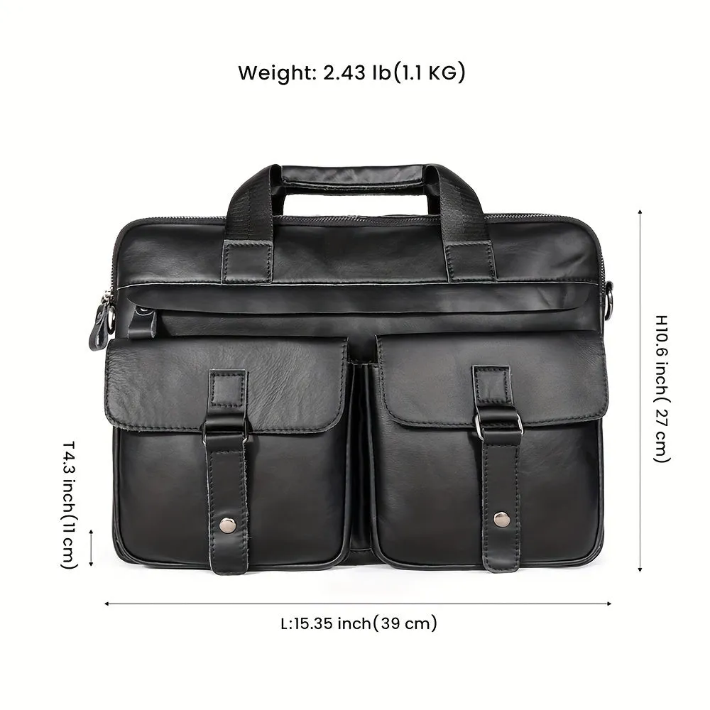 Leo | Large Capacity Crossbody Messenger Laptop Bag
