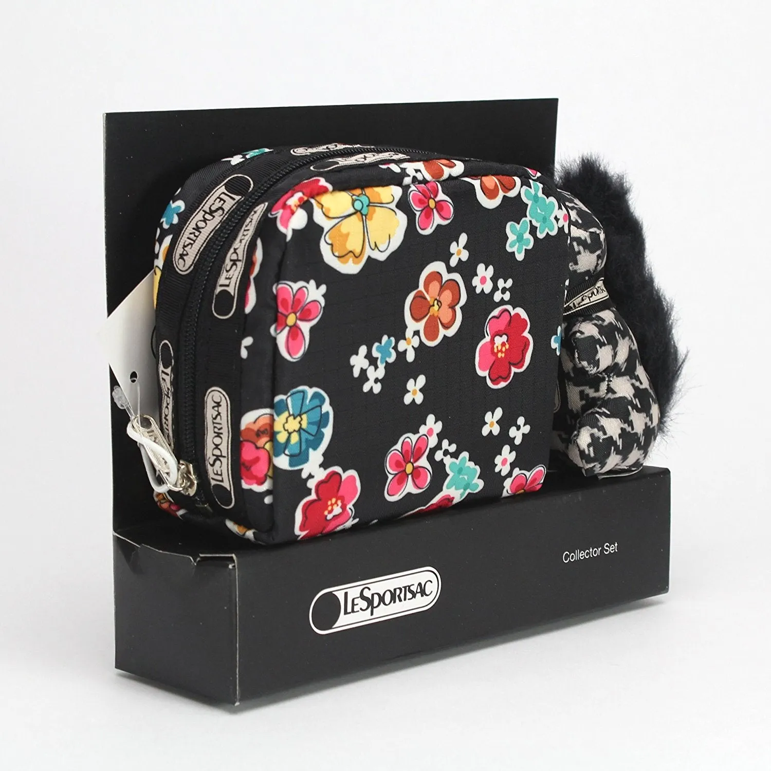 LeSportsac Collector Set Cosmetic Case with Key Chain