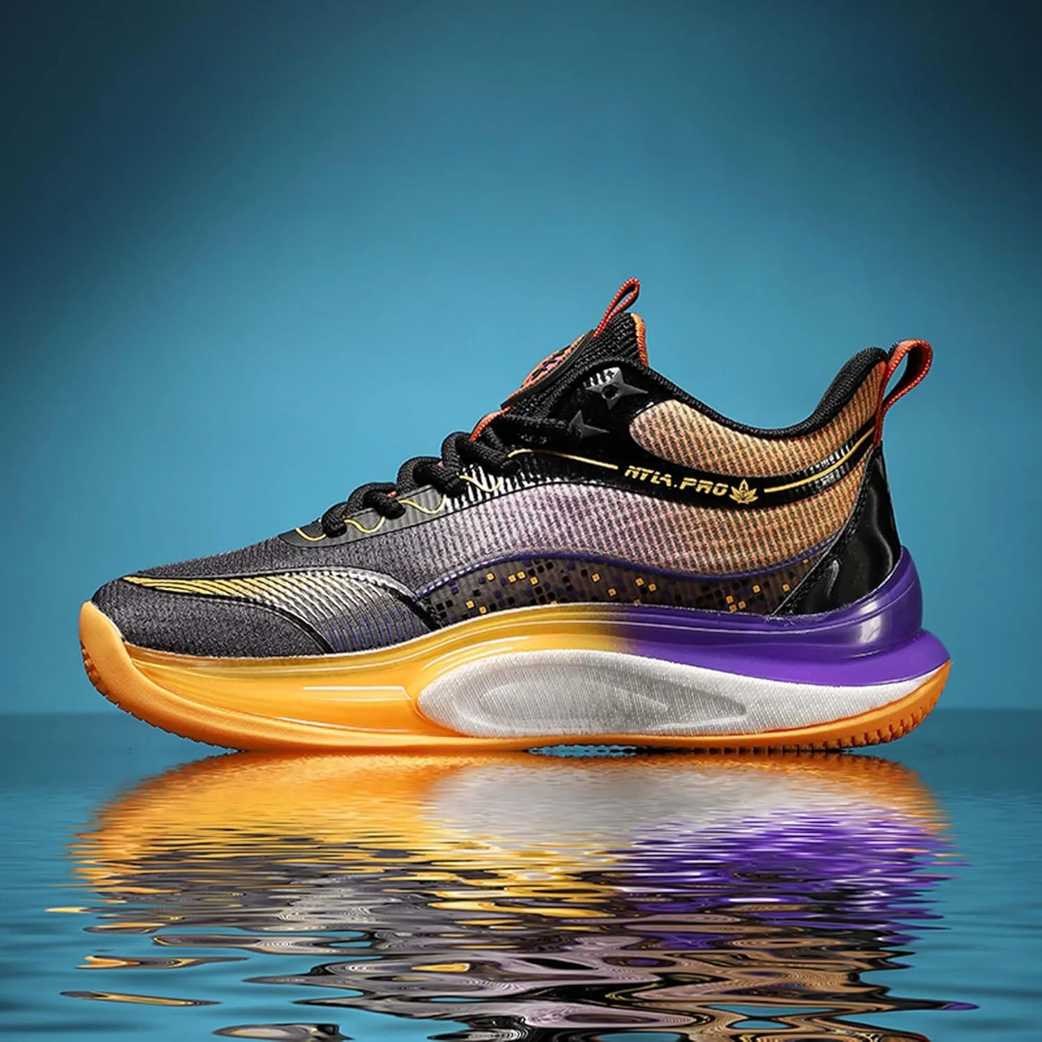 Lightweight Hiking Basketball Shoes, Shock-Absorbing Walking Sports Shoes, Anti Slip Casual Running Shoes