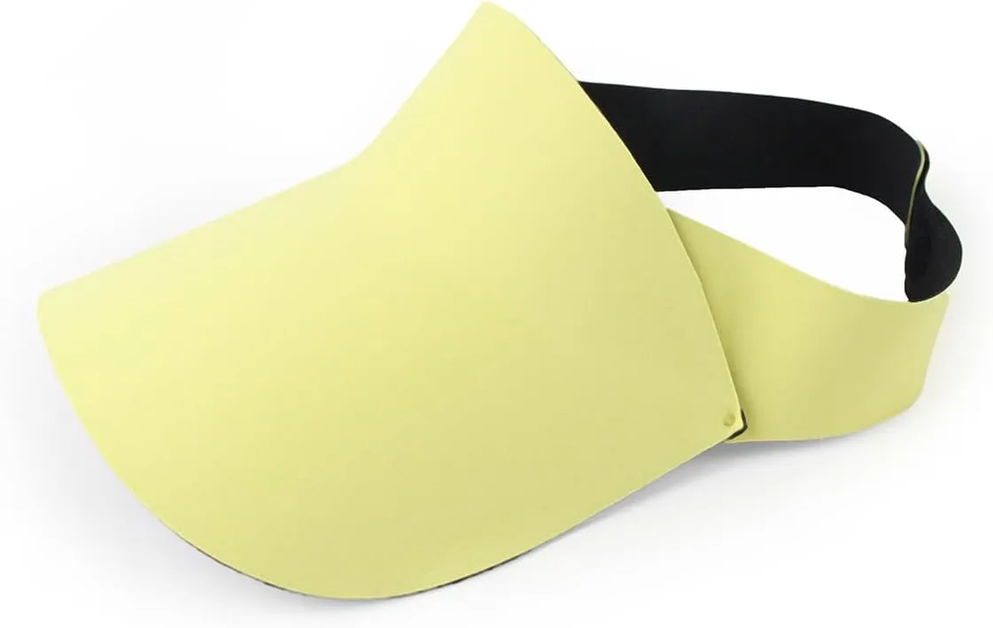 Lightweight Plain Sun Visor Hat UPF 50 Seamless Lycra Breathable Sports Women Sun Visor Cap for Sports and Beach