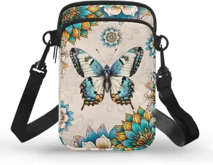 Lightweight Small Crossbody Bags Cell Phone Purses Travel Pouch Shoulder Bag for Women