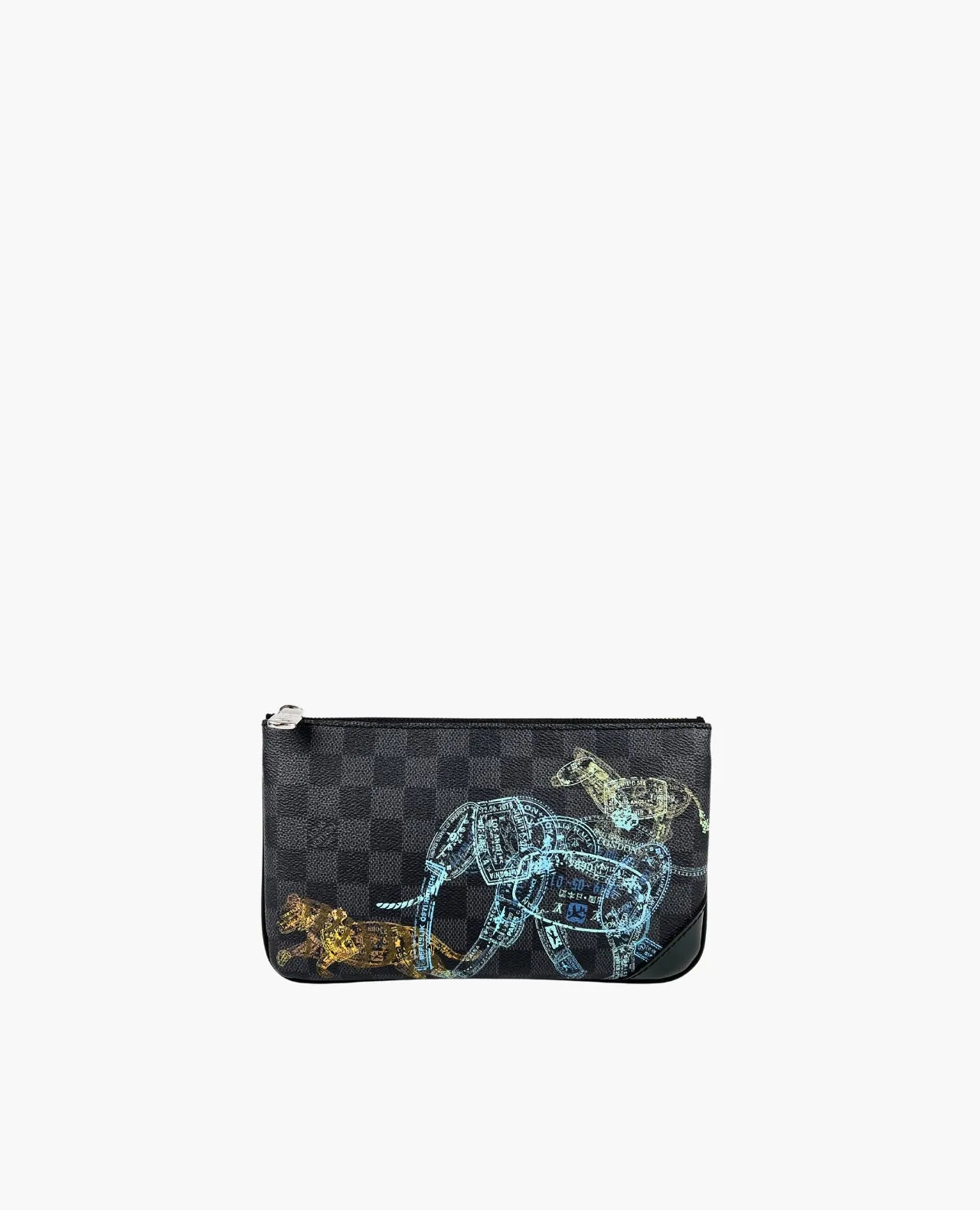 Louis Vuitton Trio Messenger Damier Graphite Wild Animals