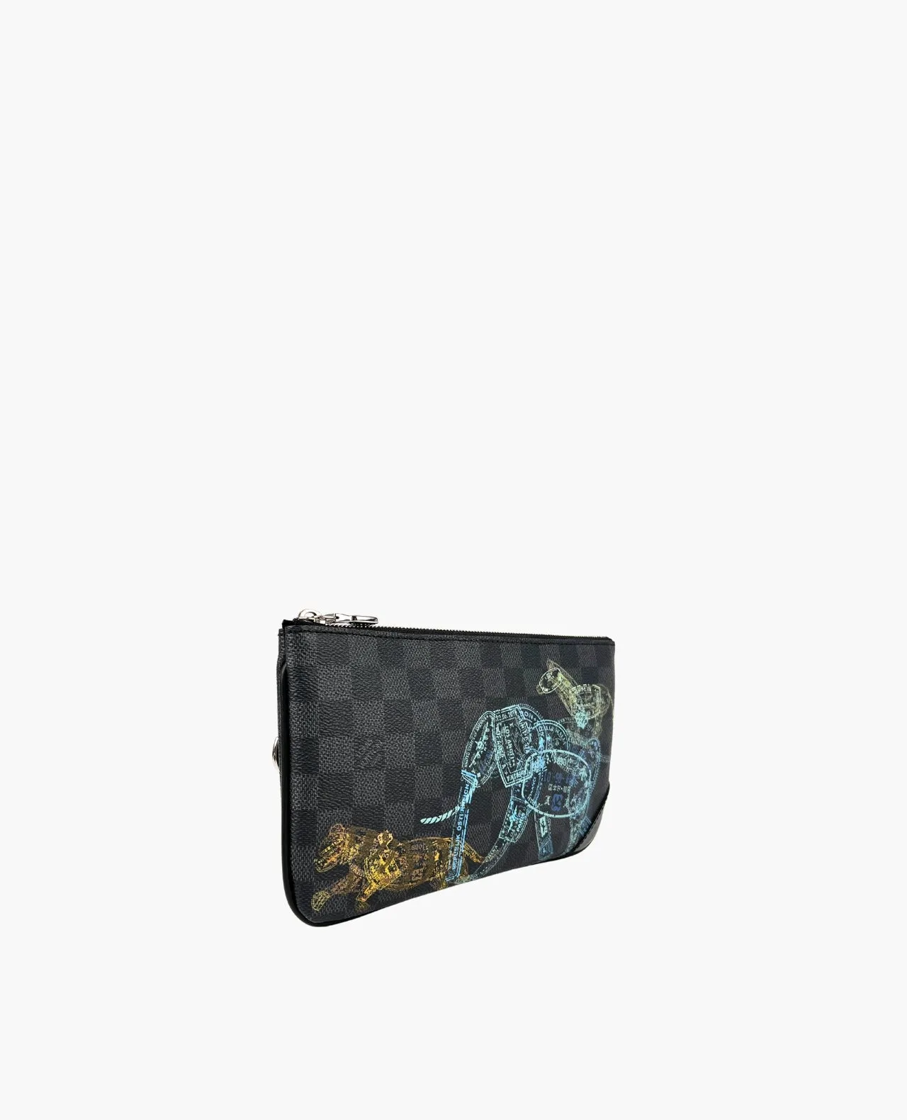 Louis Vuitton Trio Messenger Damier Graphite Wild Animals