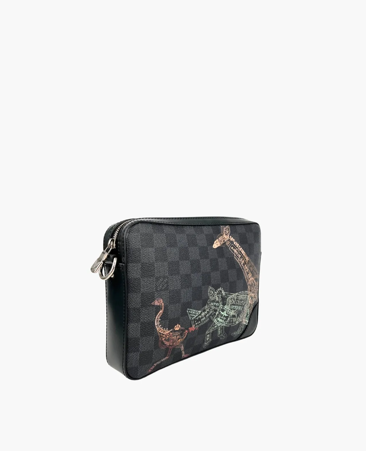 Louis Vuitton Trio Messenger Damier Graphite Wild Animals