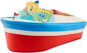 Loungefly Nickelodeon: Spongebob SquarePants 25th Anniversary - Spongebob and Mrs. Puff in Boatmobile Crossbody Purse, Amazon Exclusive