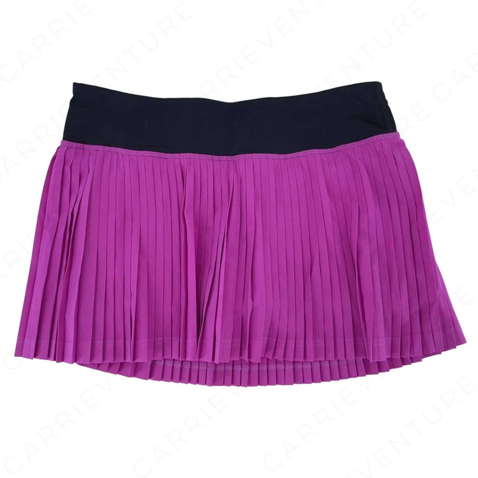 Lululemon Pleat to Street Ultra Violet Black Skirt Purple Running Tennis Skort Size 6
