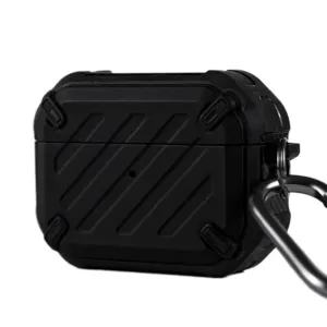 Luxury Armor Shockproof Protective AirPods Pro Case - Black