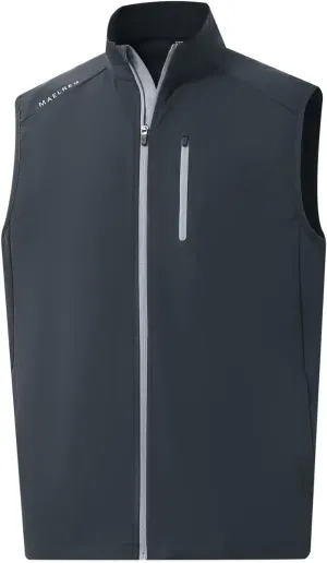M MAELREG Mens Vests Outerwear Windproof Lightweight Softshell Vests Zip Pockets Sports Sleeveless Jacket Golf Vests for Men
