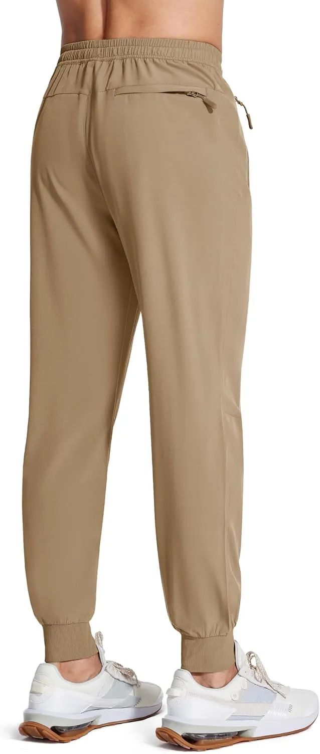 MAGCOMSEN Hiking Pants for Men Lightweight Athletic Pants Quick Dry with Zipper Pockets Running Track Workout Pants