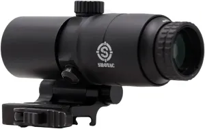 Magnifier ST 4X25, Compatible with red dot Sights
