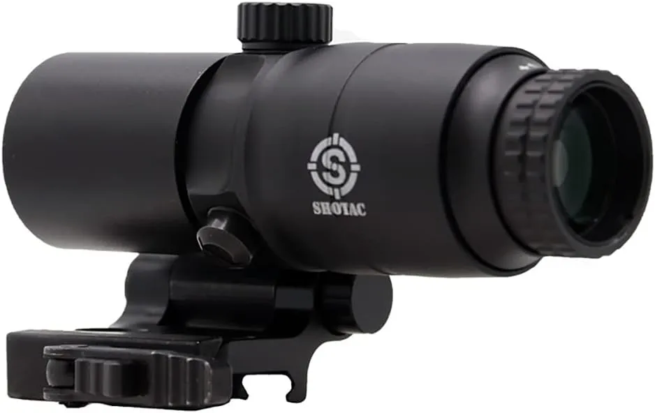 Magnifier ST 4X25, Compatible with red dot Sights