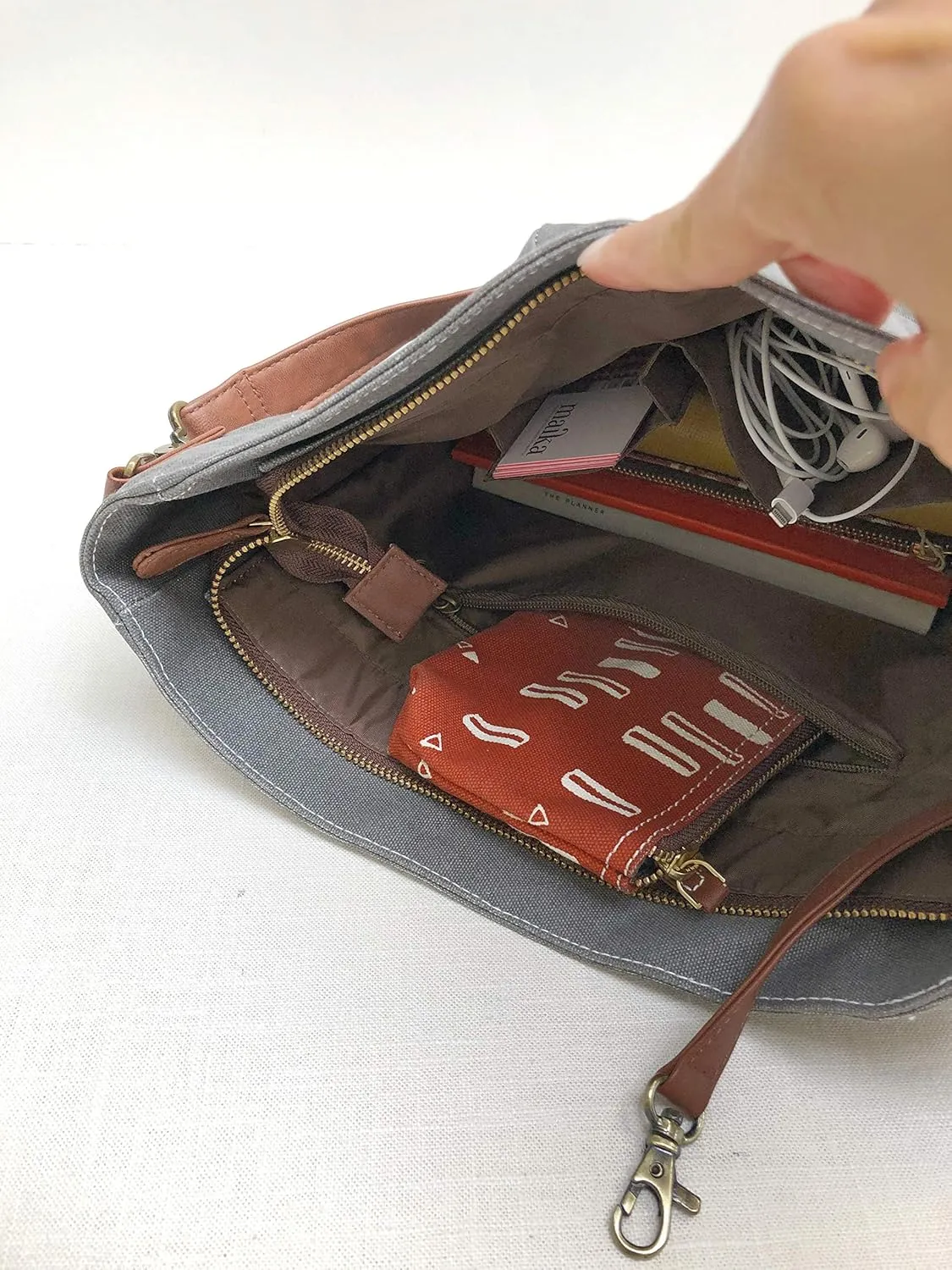 MAIKA Recycled Canvas Crossbody Bag