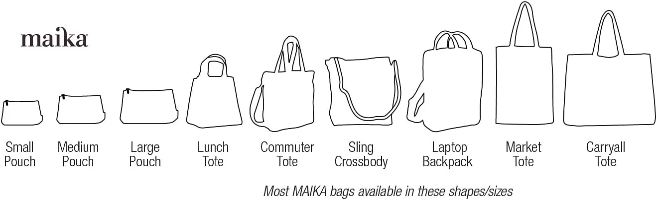 MAIKA Recycled Canvas Crossbody Bag