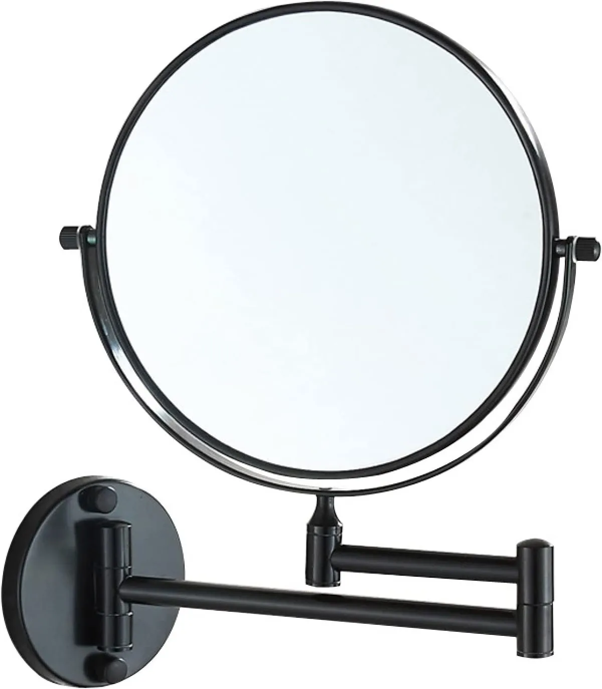 Makeup Mirror Travel Makeup Mirror, Wall Mounted Makeup Mirror Professional Vanity Mirror Adjustable Countertop Rotating Free Magnifier