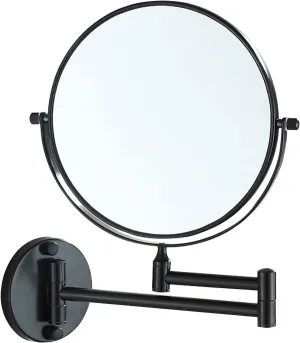 Makeup Mirror Travel Makeup Mirror, Wall Mounted Makeup Mirror Professional Vanity Mirror Adjustable Countertop Rotating Free Magnifier