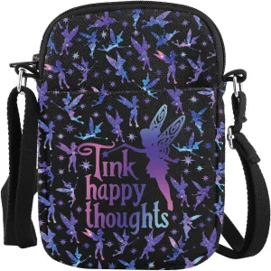 MAOFAED Fairy Crossbody Bag for Fan, Fairy Lover Gift, Movie Lover Gift, Family Vocation Gift (tinhappyCB)
