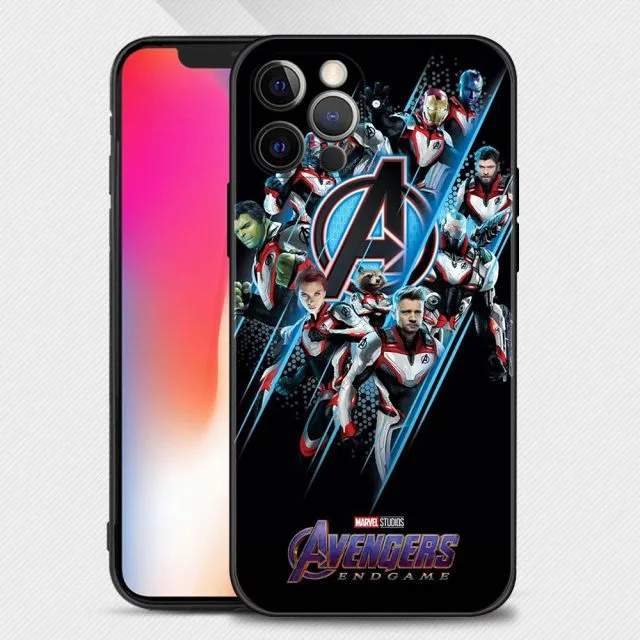Marvel Superheroes Phone Case For iPhone