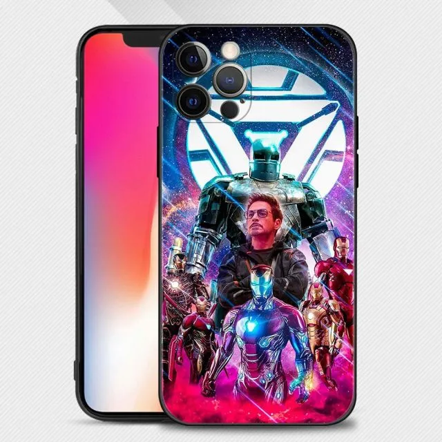 Marvel Superheroes Phone Case For iPhone