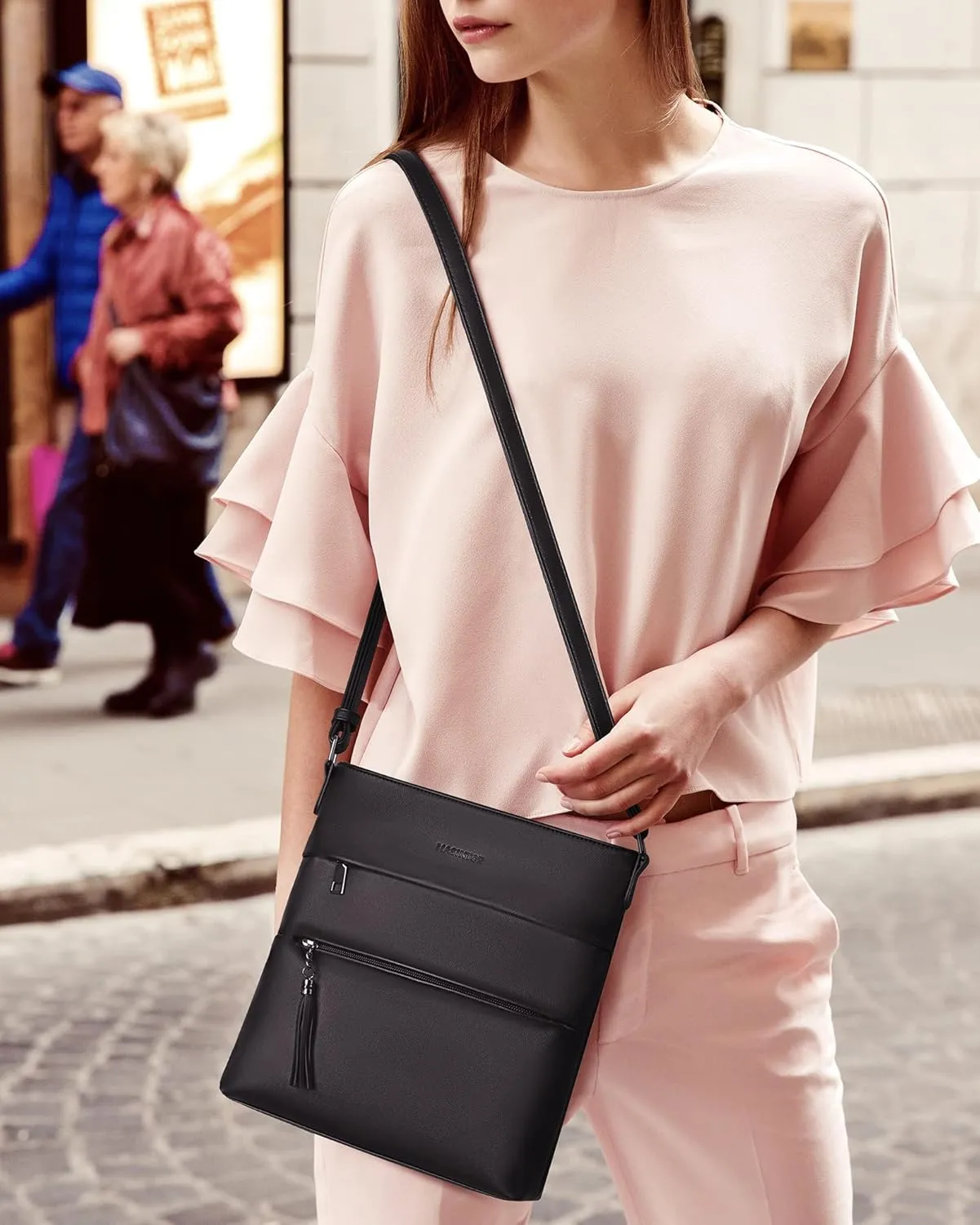 MASINTOR Crossbody Bags For Women, Stylish and Lightweight Shoulder Bag with Large Capacity, Crossbody Purse for Everyday Use