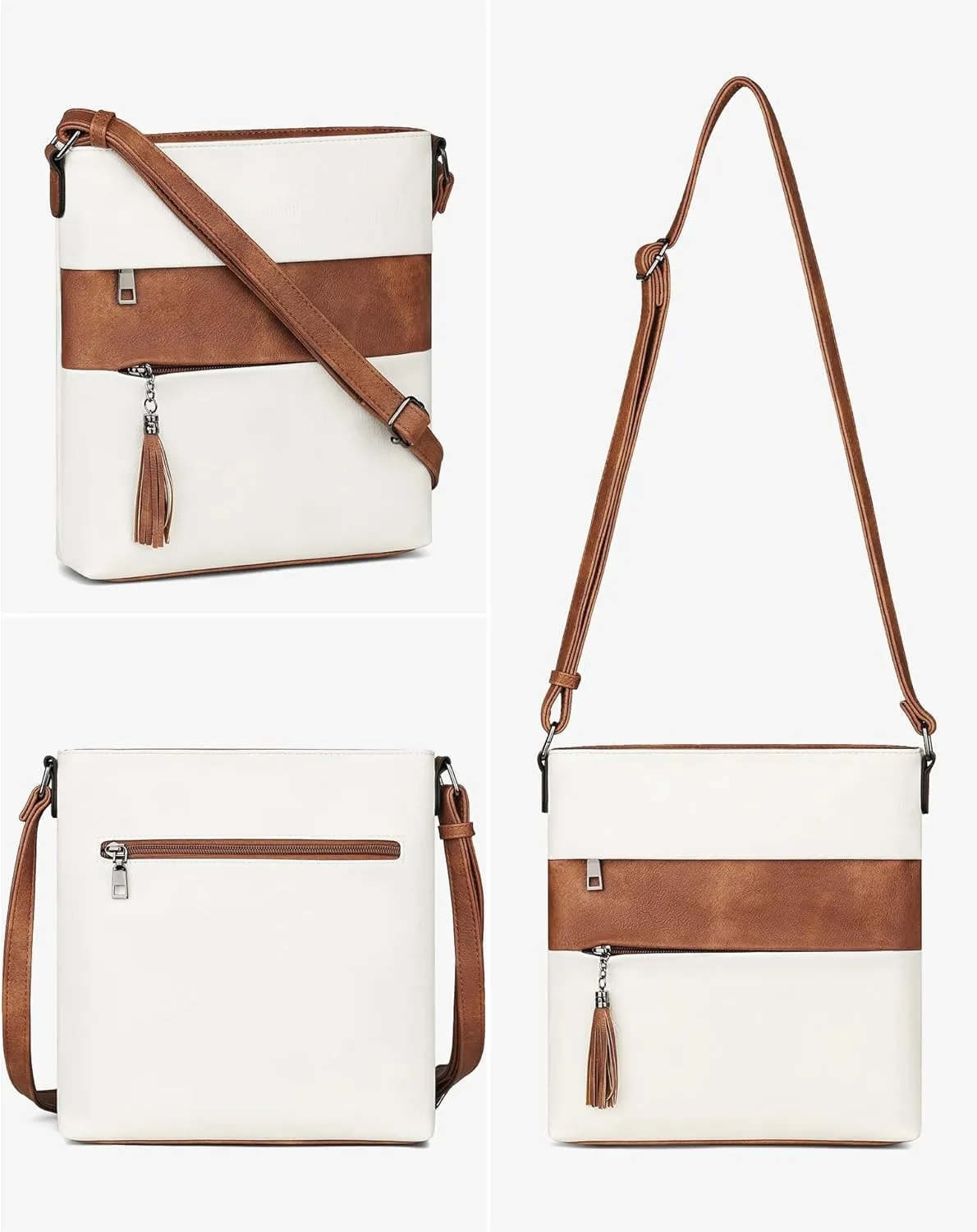 MASINTOR Crossbody Bags For Women, Stylish and Lightweight Shoulder Bag with Large Capacity, Crossbody Purse for Everyday Use