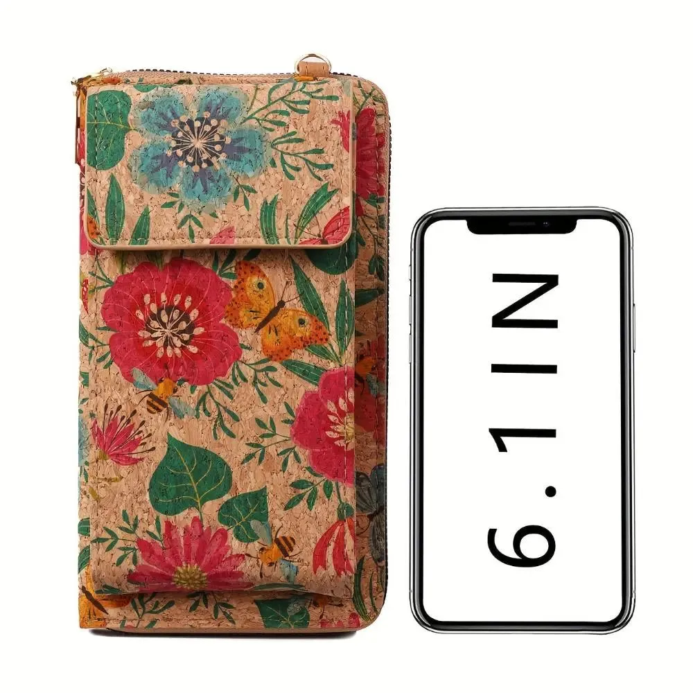Maya Boho Bloom Crossbody Wallet