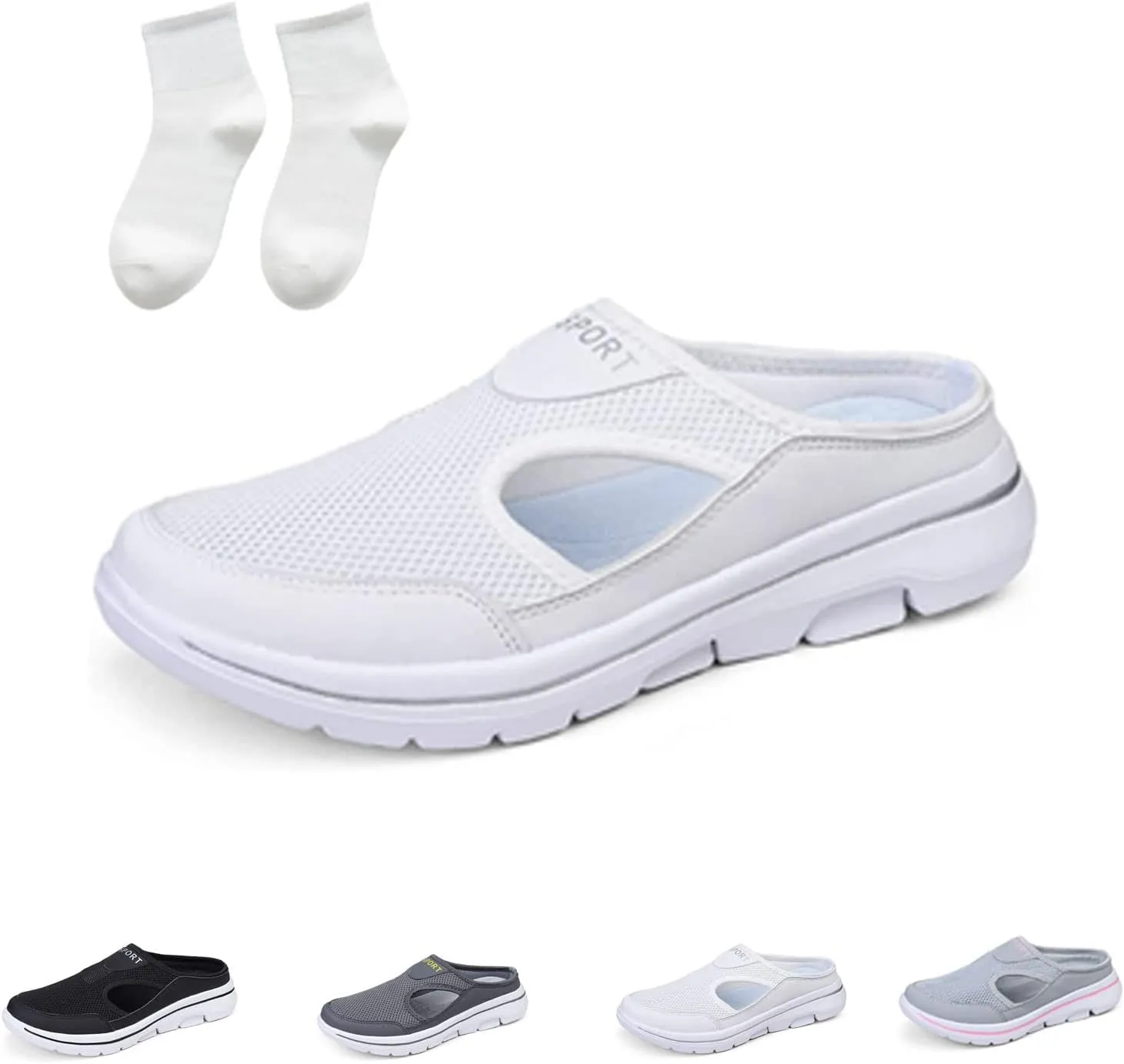 Meaboots Men's Comfort Breathable Support Sports Sandals, Orthopedic Stretch For Men