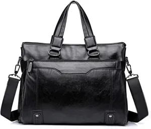 Men's briefcase Business handbag Computer bag Office travel crossbody bag 1 shoulder backpack