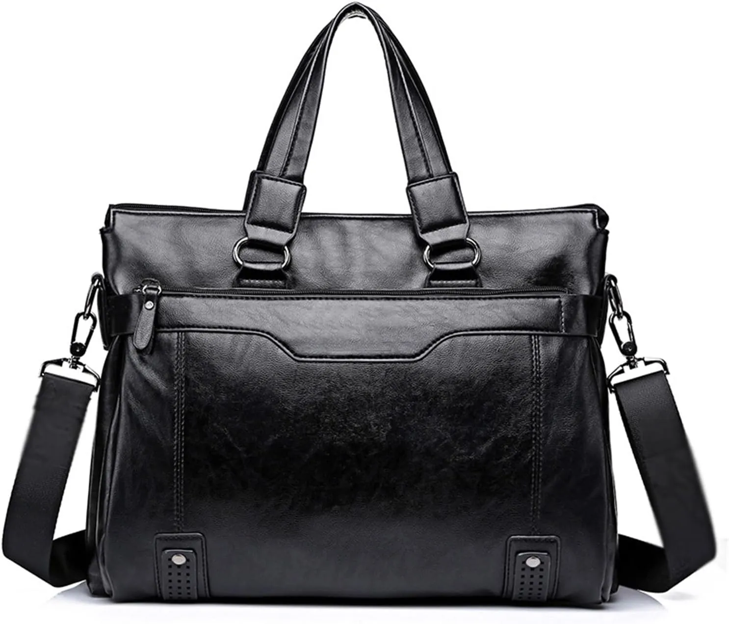 Men's briefcase Business handbag Computer bag Office travel crossbody bag 1 shoulder backpack