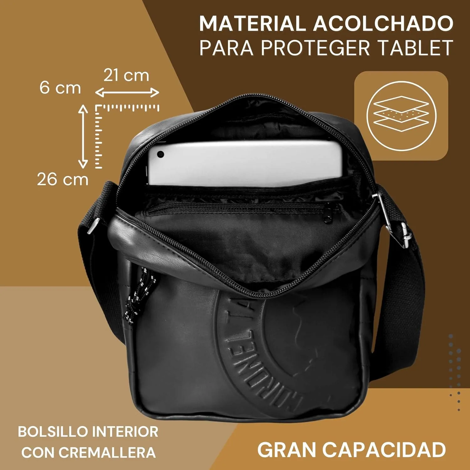 Men's Casual Crossbody Bag
