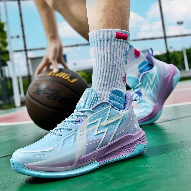 Men's Fashion Basketball Breathable Sports Shoes