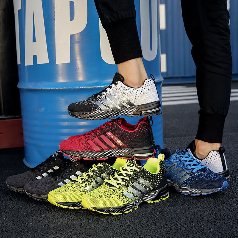 Men's Fly-woven Breathable Running Shoes