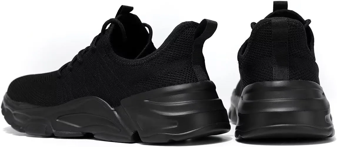 Men's Running Shoes, Non Slip, Breathable, Lightweight Fashion Sneakers, Slip Resistant Athletic Sports Walking Gym Work Shoes