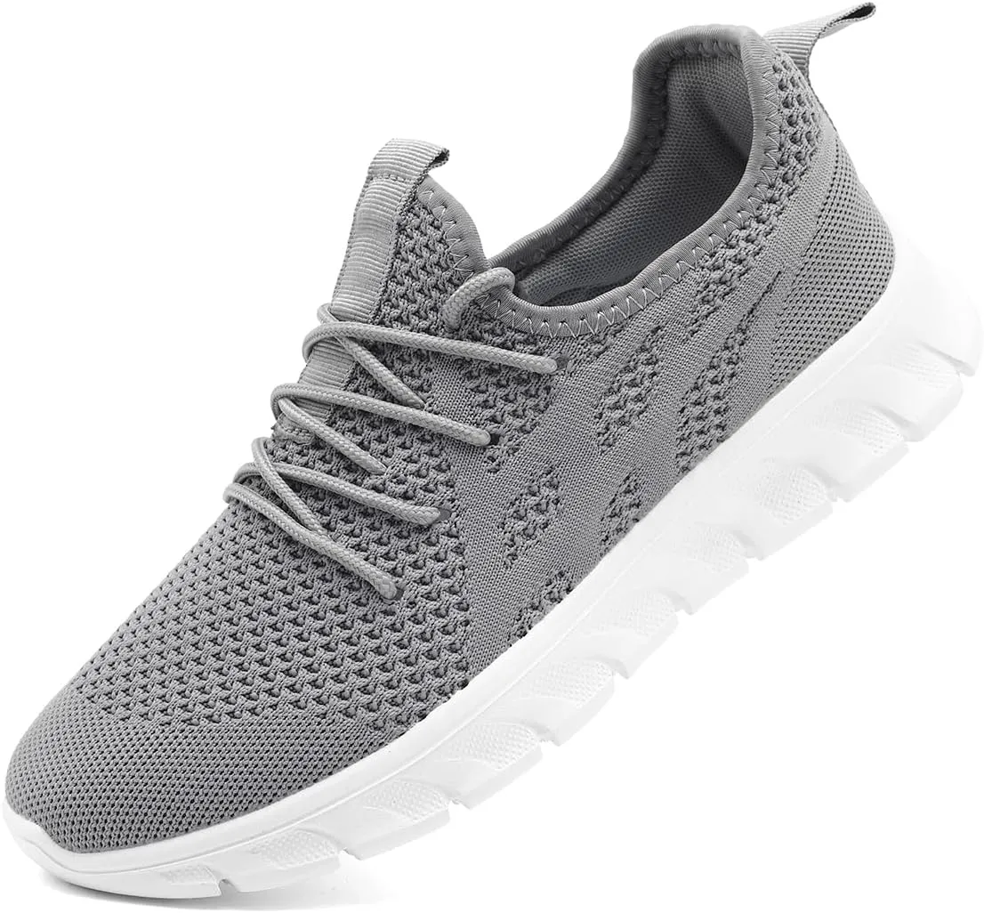 Men's Shoes Running Road Walking Sneakers Sports Athletic Workout Gym Shoes Casual Comfortable Breathable Fashion