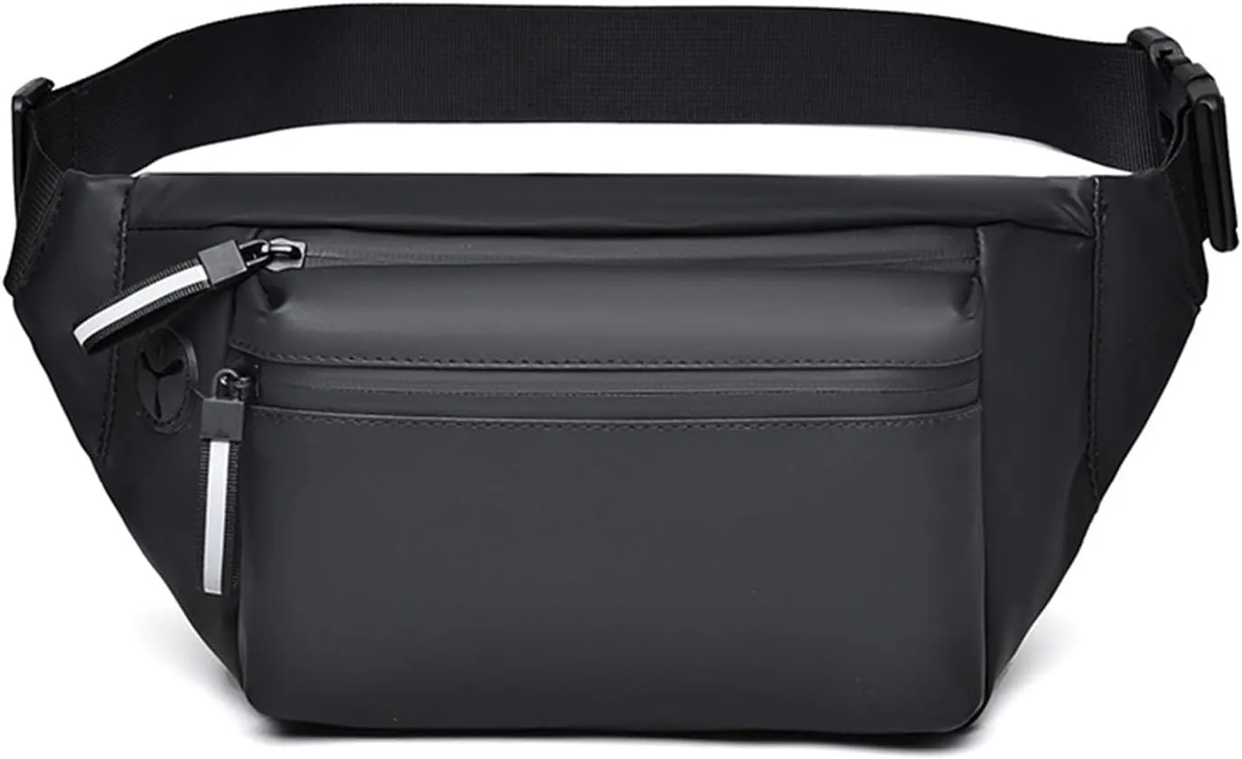 Men's Waist Pack Multi-function Sports Bag Chest Bag Outside Backpack Single Shoulder Crossbody Bag Running Phone Bag
