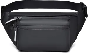 Men's Waist Pack Multi-function Sports Bag Chest Bag Outside Backpack Single Shoulder Crossbody Bag Running Phone Bag