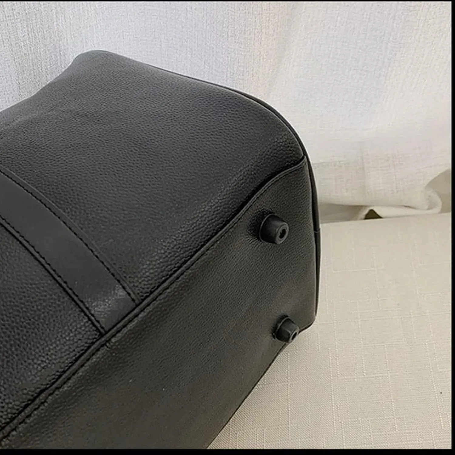 Men's Women's Large Capacity Travel Fashion Leather Waterproof Gym Tote Bag Sports Shoulder Bag Luggage