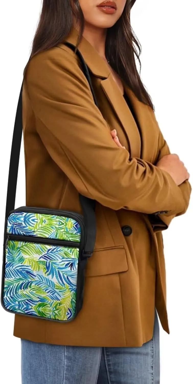 Messenger Bag for Women Crossbody Cell Phone Purse Small Shoulder Pouch for Outdoor