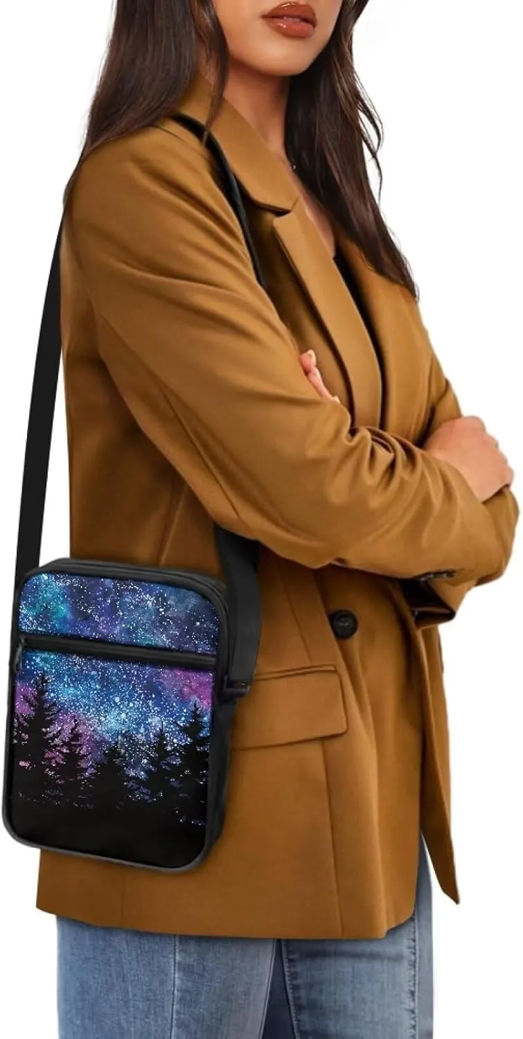Messenger Bag for Women Crossbody Cell Phone Purse Small Shoulder Pouch for Outdoor
