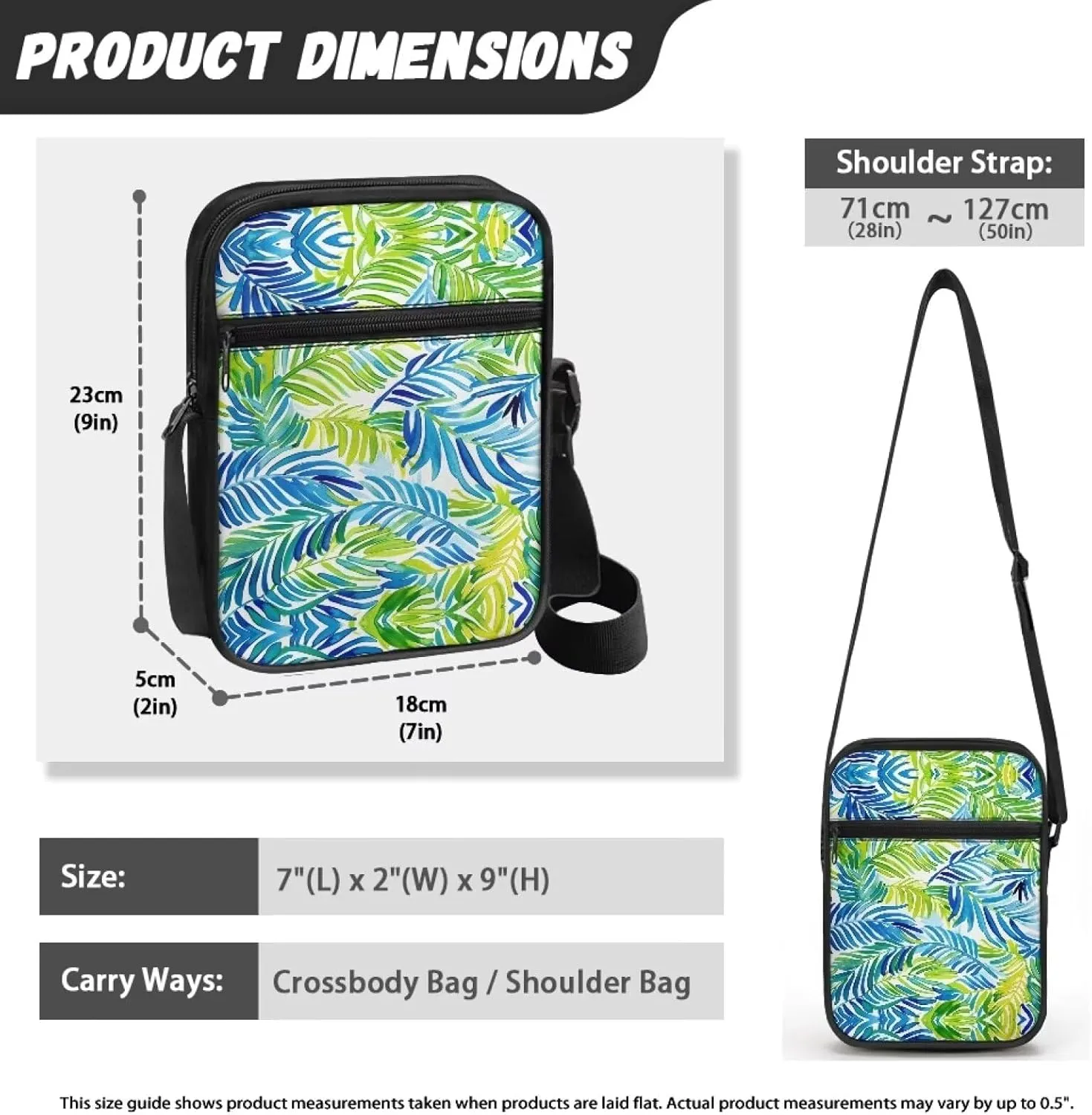 Messenger Bag for Women Crossbody Cell Phone Purse Small Shoulder Pouch for Outdoor